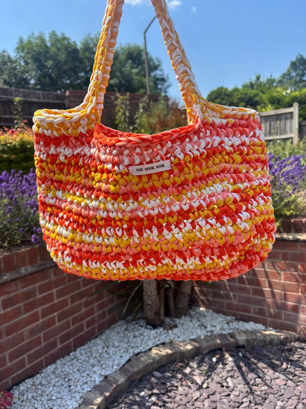 Sunset beach bag