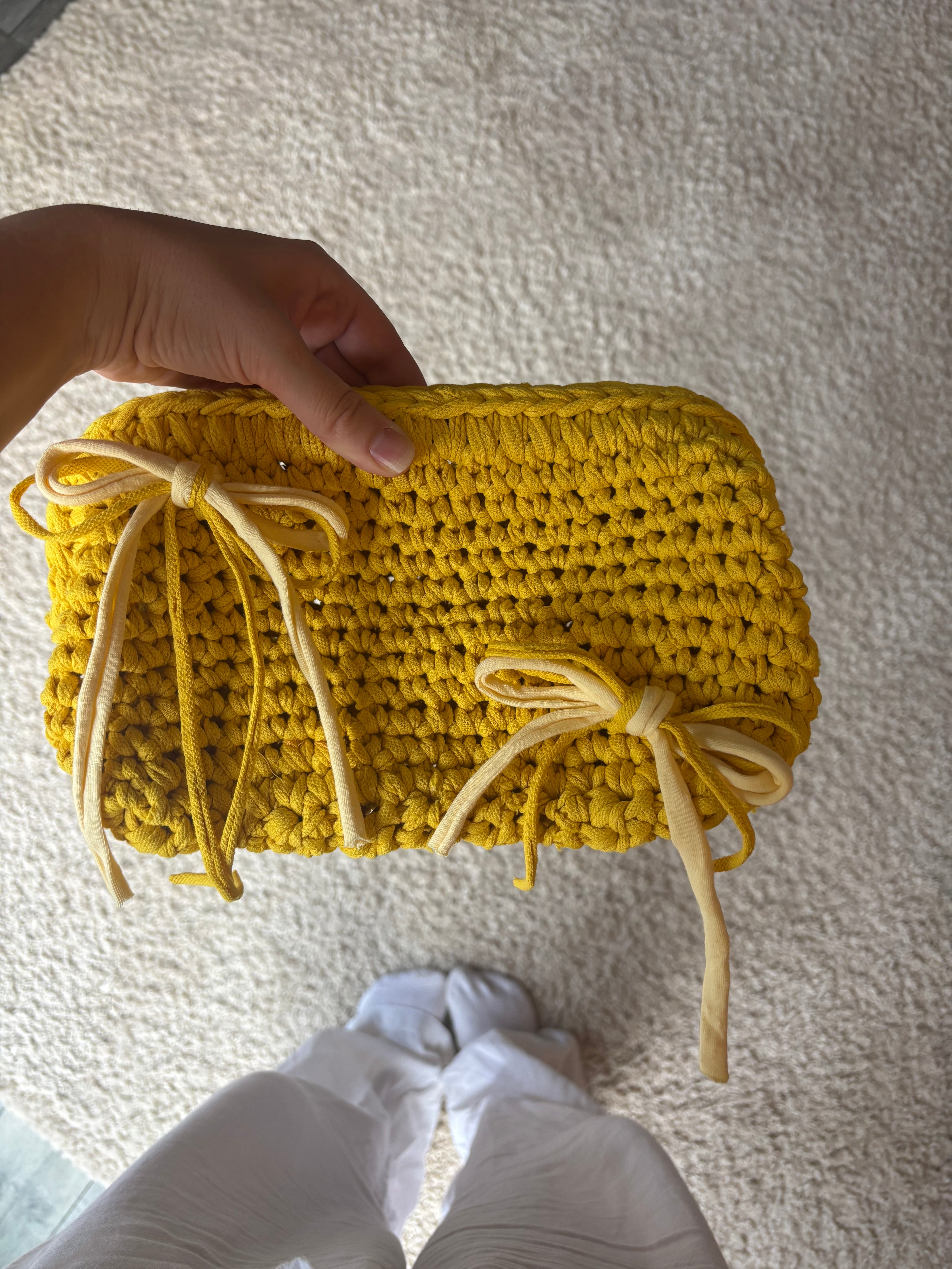 Buttercup clutch bag