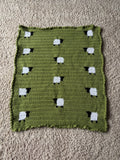 The little flock baby blanket