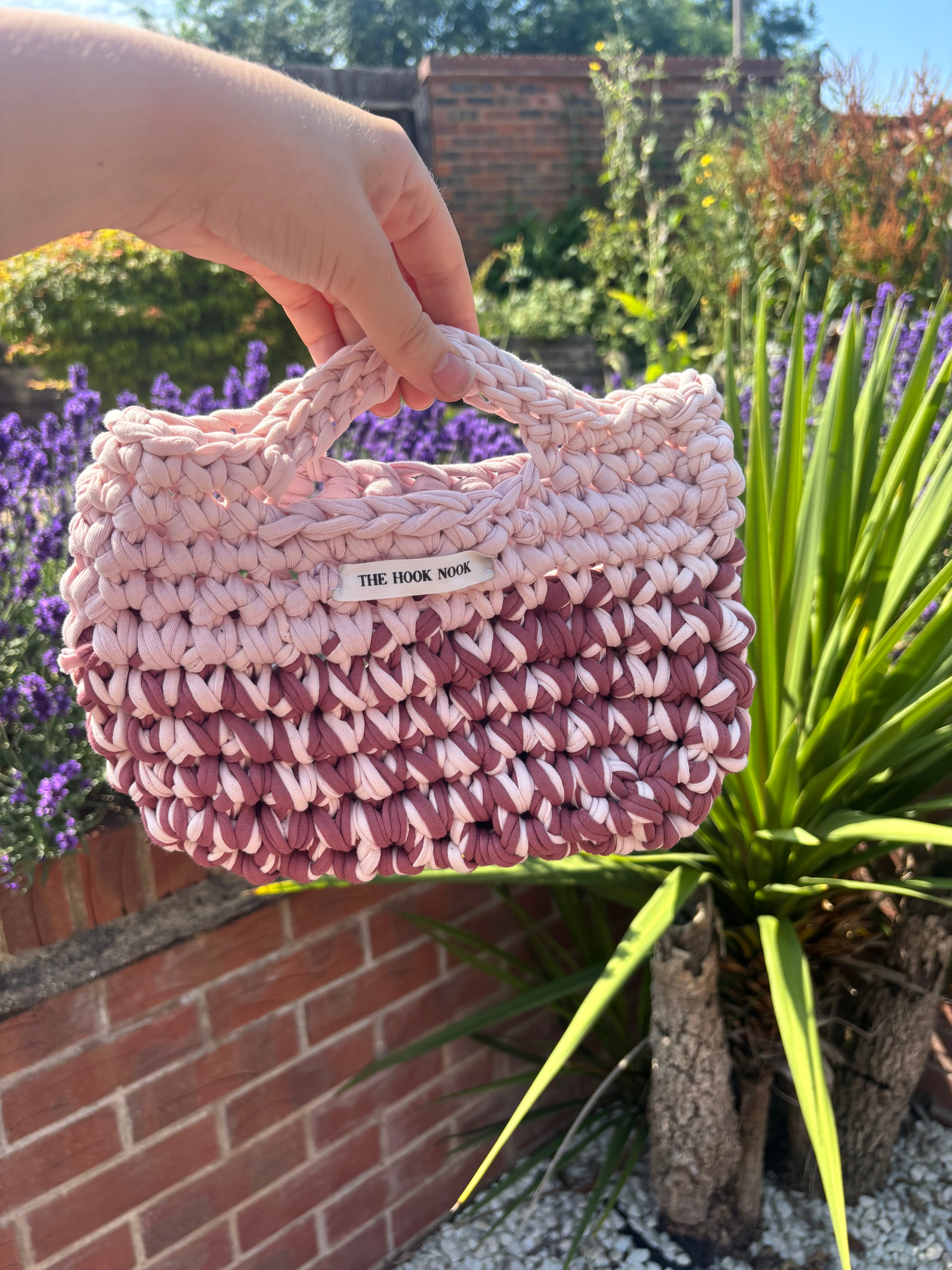 Lavender fields mini bag